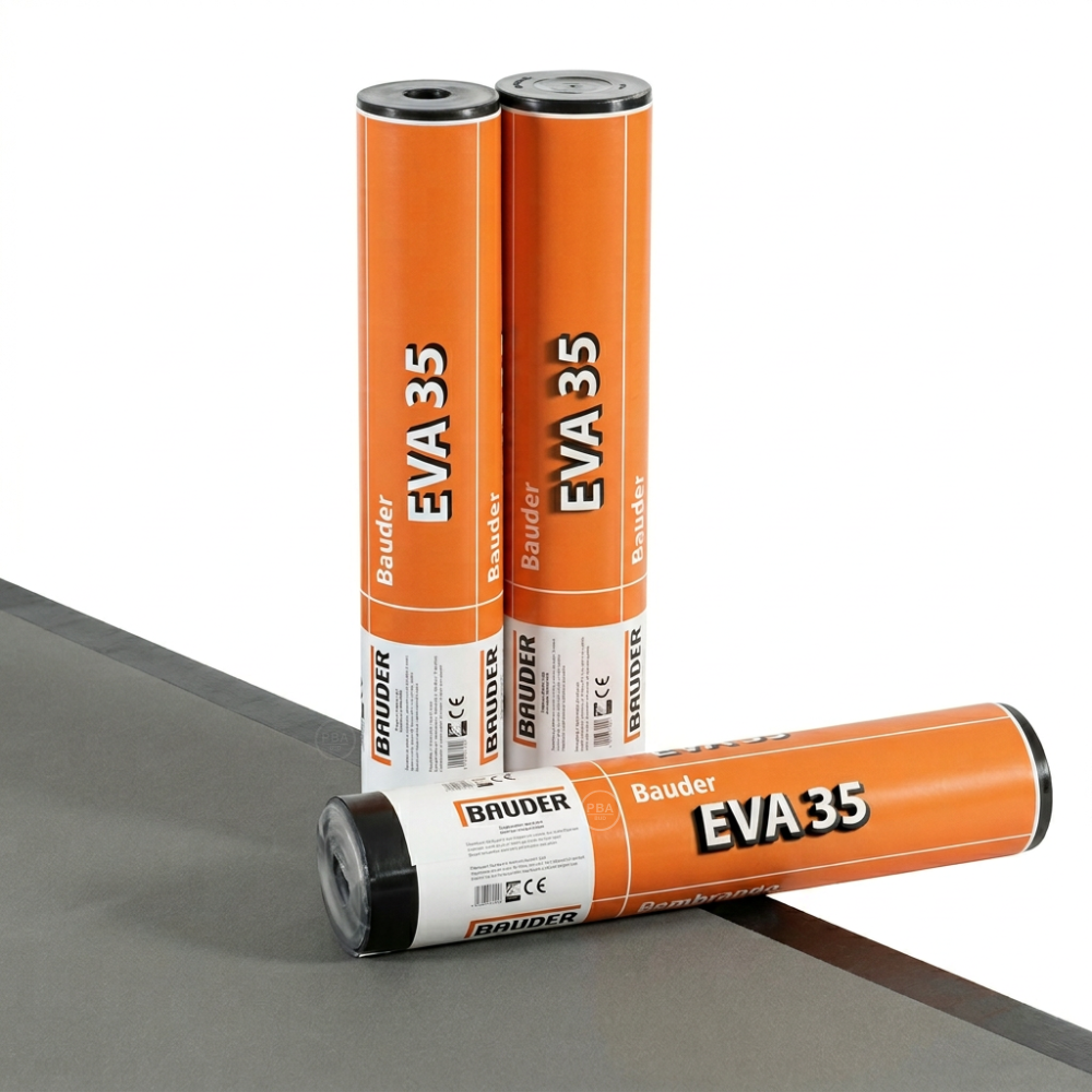 Eva R 35 Bauder EVA 35 zgrzewalna papa paroizolacyjna 1x8m - 13280000 - PBA BUD