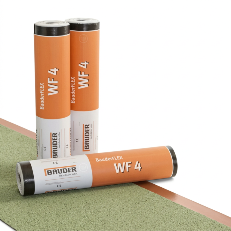 BauderFLEX WF 4 papa antykorzenna wierzchnia łupek zielony 1x8m - 19370000 - PBA BUD