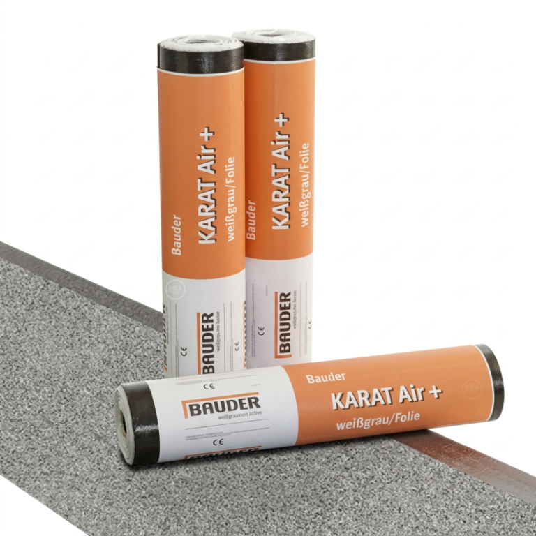 BauderKARAT Air+ papa wierzchniego krycia biało-szara 1x5m - 17130000 - PBA BUD