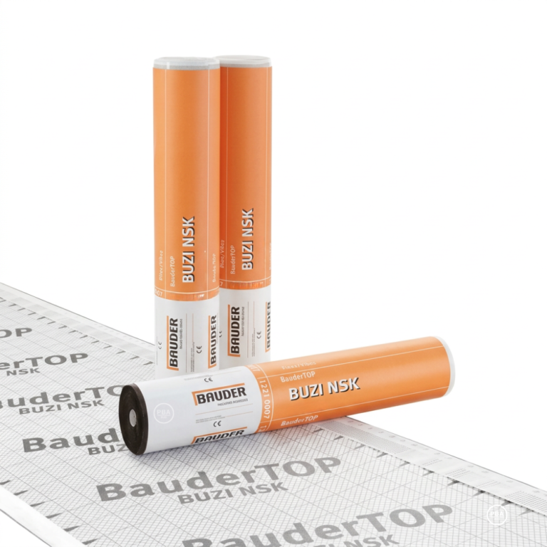 BauderTOP BUZI NSK bitumiczna membrana podkładowa 1,28x50m - 12210007 - PBA BUD